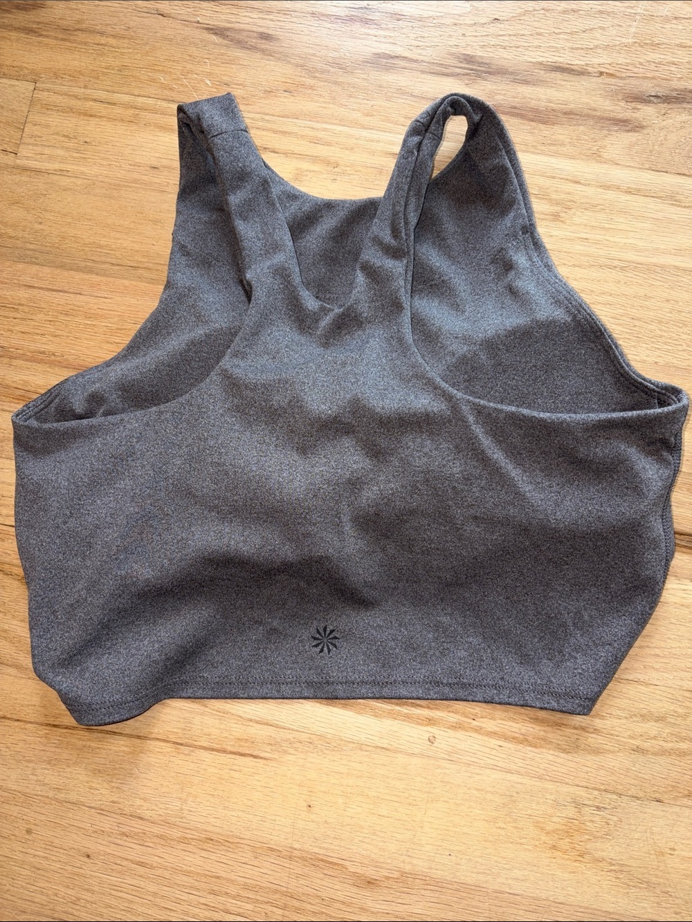 Athleta Gray Sports Bra/ top size small